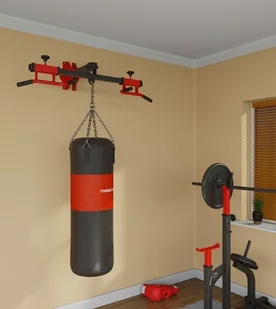 Marbo Sport Drążek regulowany do ściany i sufitu z mocowaniem na worek MS-D202 Marbo MS-D202 - Poręcze i drążki do podciągania - miniaturka - grafika 7