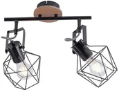 Lampy sufitowe - Leuchten Direkt 15672-78 - Oświetlenie punktowe JARO 2xE27/60W/230V - miniaturka - grafika 1