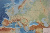 Atlasy i mapy - Europa mapa ścienna plastyczna 1:7 000 000 - Księgarnie ArtTarvel.pl: KRAKÓW - ŁÓDŹ - POZNAŃ - WARSZAWA Global Map - miniaturka - grafika 1