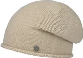 Czapki damskie - Merino Czapka Beanie Kaszmir by Lierys, beżowy, One Size - miniaturka - grafika 1