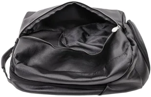 McKlein Czarny plecak podróżny South Shore ze skóry naturalnej na laptopa 17" - Torby na laptopy - miniaturka - grafika 4