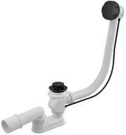 Syfony - Excellent Syfon wannowy standardowy z korkiem clik-clack SIMPLE BLACK AREX.A65BL - miniaturka - grafika 1