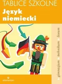 Adamantan Tablice szkolne Język niemiecki w.2014 - Pomoce naukowe - miniaturka - grafika 2
