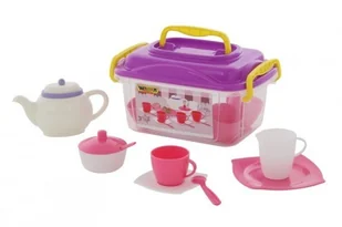 WADER-POLESIE WADER-POLESIE Alisa Zestaw naczyń 19 elementów 58980 - Zabawki AGD - miniaturka - grafika 5