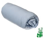 Prześcieradła dla dzieci - Easy dort Bambus-prześcieradło z gumką do pościeli, możliwość rozbudowy, 90 x 140 cm, 5 kolorach  błękitny - miniaturka - grafika 1
