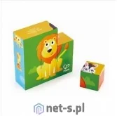 Układanki dla dzieci - Hape puzzle blocks Jungle - miniaturka - grafika 1