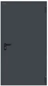 Drzwi zewnętrzne - Drzwi techniczne Technical 62.5 antracytowe 80 prawe otwierane na zewnątrz - miniaturka - grafika 1