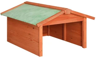 vidaXL Lumarko Garaż dla kosiarki robotycznej, 72x87x50, lite drewno jodłowe 170878 - Pozostałe narzędzia ogrodowe - miniaturka - grafika 2