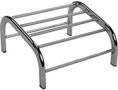 Podnóżki, podpórki, podkładki - Ayala podnóżek chromowany drabinka dostępny 48H - miniaturka - grafika 1