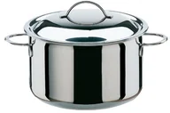 Garnki - Spring 0285540616 Cristal garnek do mięsa z pokrywką, ze stali nierdzewnej, srebrny, 15,2 x 27,2 x 29 cm 02 8554 06 16 - miniaturka - grafika 1