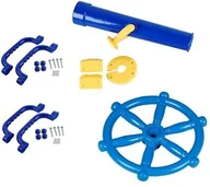 Place zabaw - Just Fun ZESTAW 4w1 PIRAT MAŁY - ster, teleskop, rączkix2 - miniaturka - grafika 1