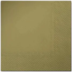 Serwetki "Classic" złote PAW 33 cm 20 szt PWSDL552409 - Dekoracje i nakrycia stołu na imprezę - miniaturka - grafika 2