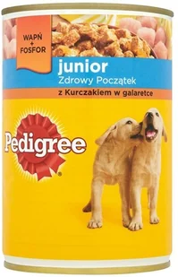 Pedigree Junior Kurczak Puszka 400G - Mokra karma dla psów - miniaturka - grafika 5