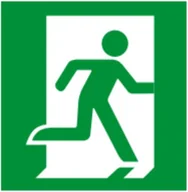 Oprawy, klosze i abażury - Intelight Piktogram do VELLA 123x123 wyjście w prawo INLEWA 93335 - miniaturka - grafika 1