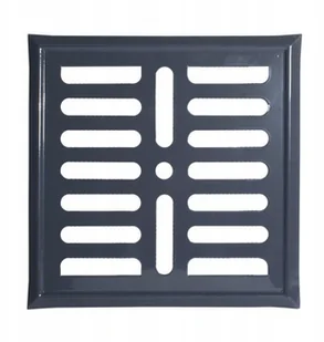 Parkanex Metalowa Malowana 14*14CM Grafit - Kratki wentylacyjne - miniaturka - grafika 2