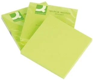 Q-CONNECT Bloczek samoprzylepny Brilliant 76x76mm zielony KF10515 - Notesy i bloczki - miniaturka - grafika 5