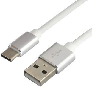 everActive Kabel przewód silikonowy USB USB-C Typ-C everActive CBS-1.5CW 150cm z obsługą szybkiego ładowania do 3A biały CBS-1.5CW - Kable USB - miniaturka - grafika 2