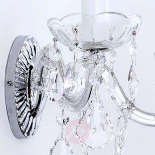 Orion Kryształowa lampa ścienna Maria Teresa - Lampy ścienne - miniaturka - grafika 5