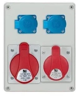 Pawbol Rozdzielnica R-BOX 240 2x250V 1x32A/5p 1x16A/5p B.1098 B.1098 - Rozdzielnie elektryczne - miniaturka - grafika 3