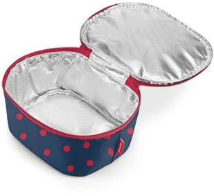 Reisenthel Torba termiczna lanczówka Coolerbag S Pocket - mixed dots red RLG3075 - Torby i wózki na zakupy - miniaturka - grafika 2
