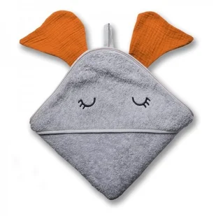 Hi Little One Hi Little One - Hi Little One - Ręcznik z Kapturem 100 x 100 Elephant Hooded Bath Towel Pumpkin - Smoczki do butelek Hi Little One Hi Little One - Hi Little One - Ręcznik z Kapturem 100 x 100 Elephant Hooded Bath Towel Pumpkin - Smoczki do butelek - miniaturka - grafika 1