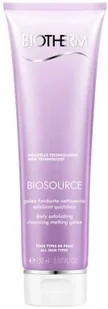 Biotherm Biosource Daily Exfoliating Melting Cleanser (150ml) - Żele do mycia twarzy - miniaturka - grafika 5