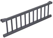 Wyposażenie pokoiku dziecięcego - babybay babybay Kratka zamykająca pasuje do modelu Maxi i Boxspring, lakierowana na łupek szary - miniaturka - grafika 1