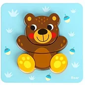 Puzzle - Tooky Toy Tooky Toy Puzzle TL636 TL636 - miniaturka - grafika 1