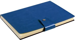 OPUS Notes Notatnik biurowy miękki w kratkę zamykany O.NOTE Praha 207 x 145 mm A5) granatowy NOTEPRAHAHSL128SQLNAVY - Notesy i bloczki - miniaturka - grafika 3