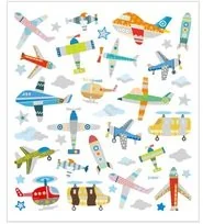 Creativ Company A/S Naklejki, Samoloty i helikoptery - Przybory szkolne - miniaturka - grafika 3