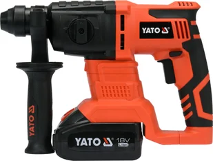 Yato MŁOTOWIERTARKA SDS PLUS 18V Z FUNKCJĄ PODKUWANIA 3,0AH W WALIZCE YT-82770 ZYSKAJ RABAT 30 ZŁ YT-82770 - Młoty udarowe - miniaturka - grafika 2
