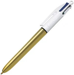 BIC Długopis 4 Colours Shine Gold 964774 pudełko A 12 - Długopisy - miniaturka - grafika 3