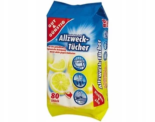 Edeka G&G Allzweck Tucher 80szt chusteczki uniwersalne - Miotły, szufle, mopy - miniaturka - grafika 2