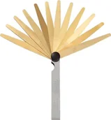 Narzędzia warsztatowe - KS Tools 300.0611 antimagne stoły Szczelinomierz mosiężne, 8 arkuszy, 05 0.5 MM - miniaturka - grafika 1