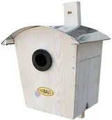 Akcesoria dla ptaków - Habau habau 2963 budka dla ptaków dachowe okrągły, biały - miniaturka - grafika 1