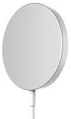 Stacje dokujące do telefonów - CubeNest Bezprzewodowa ładowarka Magnetic Wireless S100 Srebrna - miniaturka - grafika 1