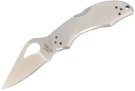 Noże - Spyderco Nóż Spyderco Byrd Robin 2 Stainless Steel Plain (BY10P2) - miniaturka - grafika 1