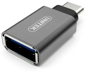 Unitek Adapter USB USB TypC do USB Y-A025CGY - Adaptery i przejściówki - miniaturka - grafika 6