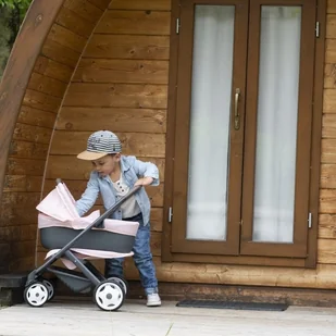 Smoby Lumarko Wózek Dla Lalek Maxi Cosi Quinny 3w1 Wózek Głęboki Gondola Spacerówka! 253117 Lek - Wózki dla lalek - miniaturka - grafika 12