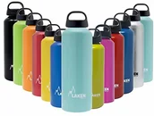 Shakery i bidony sportowe - Laken Unisex  dla dorosłych Classic Aluminium jasnoniebieski 1 litr, bez BPA, aluminiowa butelka do picia, PBA - miniaturka - grafika 1