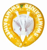 Materace dmuchane i koła do pływania - Freds Swim Academy koło do nauki pływania, Classic, żółty (SWIMYELLOW) - miniaturka - grafika 1