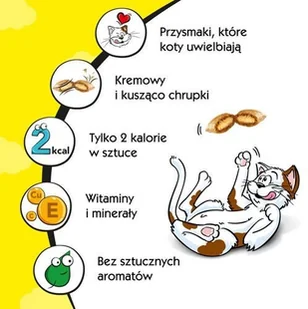 Dreamies Mega Pack 180g przysmak dla kota z kurczakiem 25445-uniw - Suplementy i witaminy dla kotów - miniaturka - grafika 2