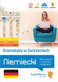 Gramatyka w ćwiczeniach. Niemiecki. Zbiór ćwiczeń i czasowniki nieregularne - Książki obcojęzyczne do nauki języków - miniaturka - grafika 2