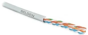Belden Belden Kabel teleinformatyczny, instalacyjny, U/UTP kat.5e 4x2xAWG24/1, drut, miedziany, PVC, 305m, szary BL-1583E.00U305 - Kable światłowodowe - miniaturka - grafika 3