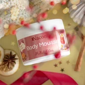 Balsamy i kremy do ciała - Nacomi Mus do ciała o zapachu grzanego wina 180 g - miniaturka - grafika 1
