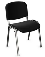 Fotele i krzesła biurowe - Nowy Styl Krzesło konferencyjne stelaż chrom ISO - miniaturka - grafika 1