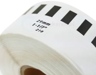 Brother strefadrukarek.pl Zestaw taśm DK-22210 10 sztuk + uchwyt 29mm x 30,48m - zamiennik |OSZCZĘDZAJ DO 80% - ZADZWOŃ! 730811399 PROMOCJA! SET-10-BU-DK-22210 - Etykiety do drukarek - miniaturka - grafika 4