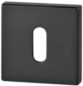 Szyldy i rozety - VDS ROZETA KWADRATOWA KLUCZ R67F KOLOR CZARNY 49-0081 - miniaturka - grafika 1