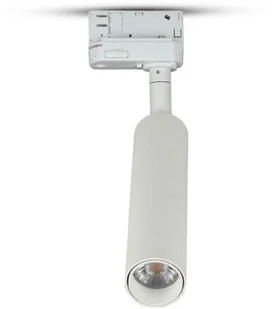 v-tac Oprawa 20W LED V-TAC Track Light SAMSUNG CHIP CRI90+ Biała VT-420 5000K 1600lm - Oprawy, klosze i abażury - miniaturka - grafika 2