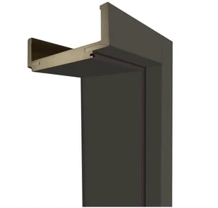 Voster Ościeżnica REGULOWANA do skrzydeł bezprzylgowych 80 Prawa Grafit mat 140 - 180 mm - Ościeżnice Voster Ościeżnica REGULOWANA do skrzydeł bezprzylgowych 80 Prawa Grafit mat 140 - 180 mm - Ościeżnice - miniaturka - grafika 1